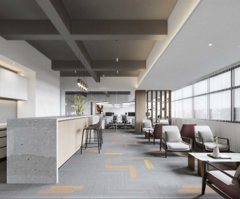 Modern Office Rest Area-ID:613887078