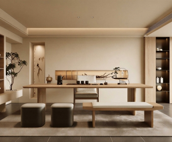 New Chinese Style Tea House-ID:727998978
