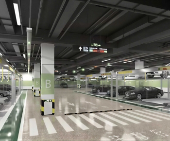 Modern Underground Garage-ID:380387072