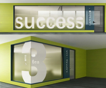 Modern Facade Element-ID:538070298
