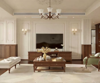 French Style A Living Room-ID:571733005