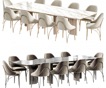 Modern Dining Table And Chairs-ID:596316105