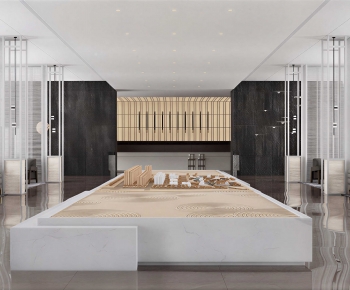 Modern Real Estate Sales Office-ID:584229955