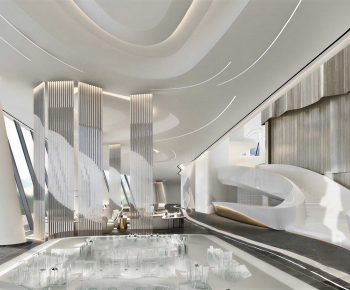 Modern Exhibition Hall-ID:263786085