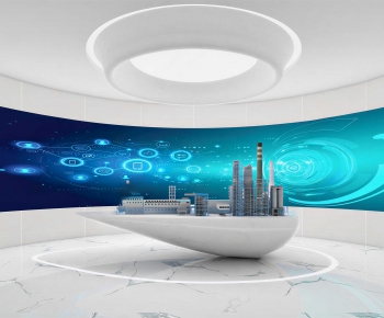 Modern Exhibition Hall-ID:108621127