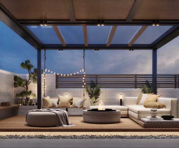 Modern Courtyard/landscape-ID:519609935