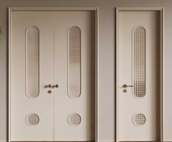 Modern Single Door-ID:594580892