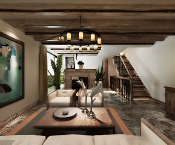 Modern A Living Room-ID:265095004