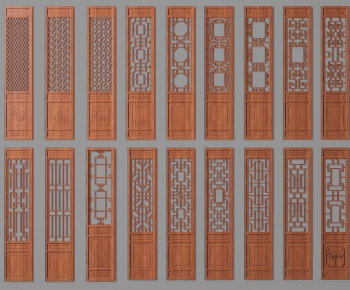 New Chinese Style Chinese Style Door-ID:103669889