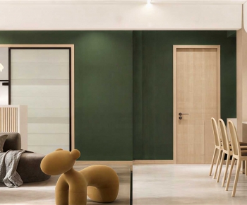Modern A Living Room-ID:589406977
