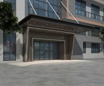 Modern Facade Element-ID:158087973