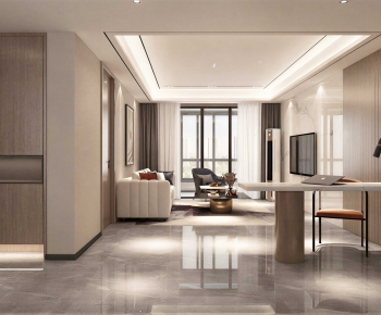 Modern A Living Room-ID:895409639