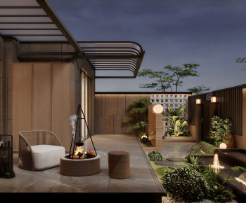 Modern Courtyard/landscape-ID:516290788