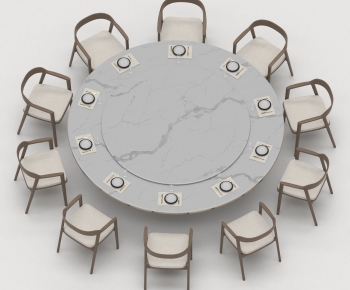 New Chinese Style Dining Table And Chairs-ID:977473971