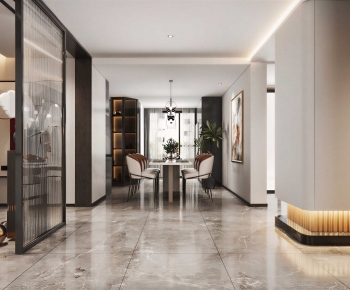 Modern Dining Room-ID:594186071