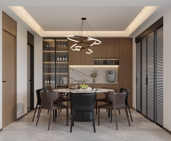 Modern Dining Room-ID:687874084
