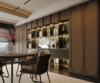 New Chinese Style Dining Room-ID:898463965