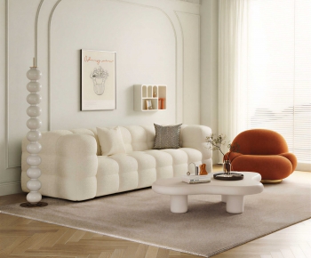 Modern A Living Room-ID:878608947