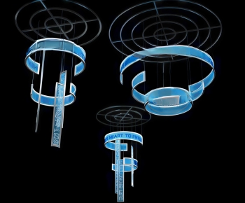 Modern Suspended Ceiling-ID:299916984