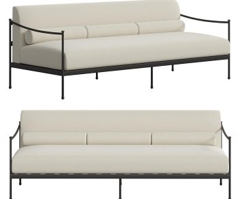 Modern Three-seat Sofa-ID:655225997