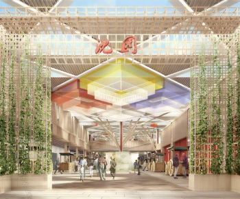 Modern Shopping Mall-ID:707371006