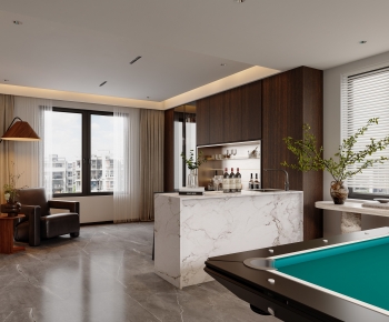 Modern Billiard Room-ID:793418976