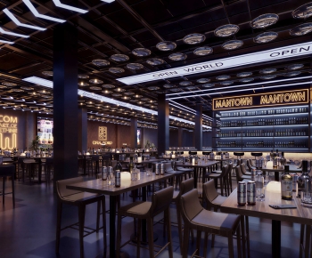 Industrial Style Bar-ID:198740012