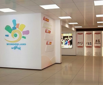 Modern Exhibition Hall-ID:690264943