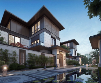 New Chinese Style Detached Villa-ID:137758978