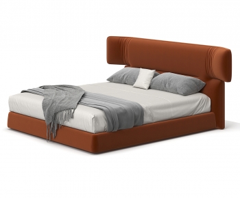 Modern Double Bed-ID:927488095