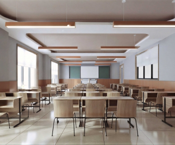 Modern School Classrooms-ID:330038076