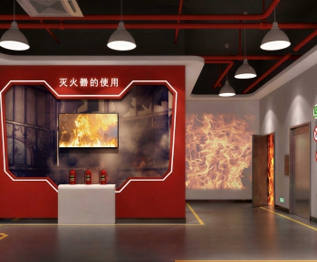 Modern Exhibition Hall-ID:779542922