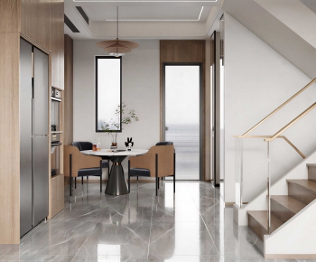 Modern Dining Table And Chairs-ID:811687956