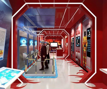 Modern Exhibition Hall-ID:140719892