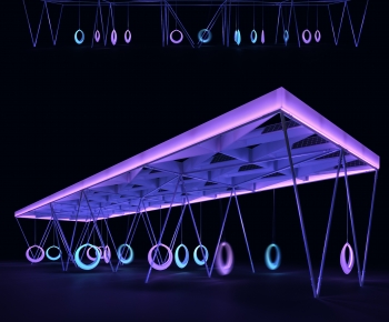 Modern Suspended Ceiling-ID:957174065