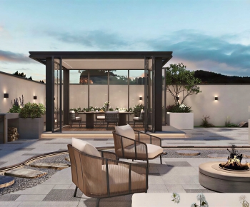Modern Courtyard/landscape-ID:357863906