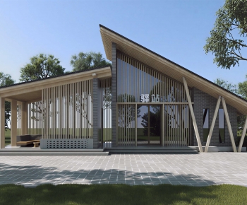 Modern Public Building-ID:848735099