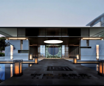 Modern Building Appearance-ID:101249238