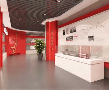 Modern Exhibition Hall-ID:548331021