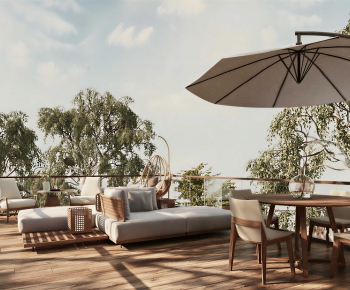 Modern Outdoor Tables And Chairs-ID:666182045