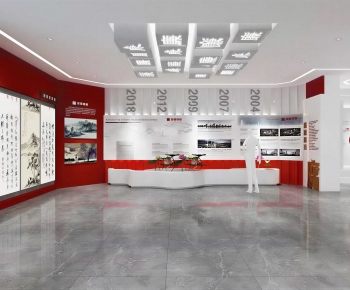 Modern Exhibition Hall-ID:656510117