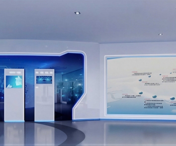 Modern Exhibition Hall-ID:168766989