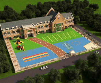 Modern Architectural Bird's-eye View Planning-ID:769257072