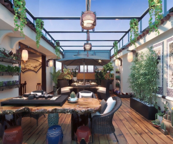 New Chinese Style Terrace-ID:436217074