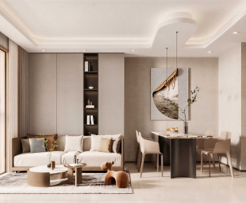 Modern A Living Room-ID:723103056