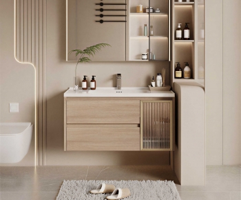 Modern Bathroom Cabinet-ID:315345052