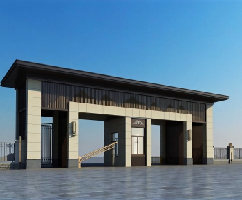 New Chinese Style Gate-ID:113968853