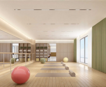 Modern Yoga Room-ID:111926086