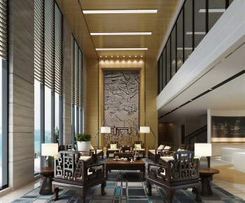 New Chinese Style Dining Room-ID:848027944