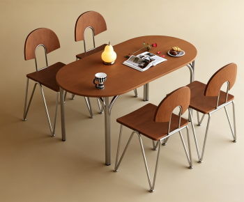 Modern Dining Table And Chairs-ID:451126106